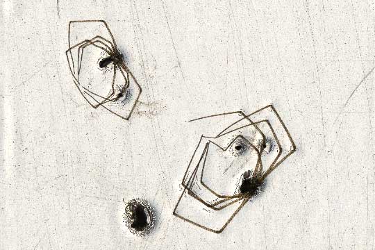 Detail: spider slide