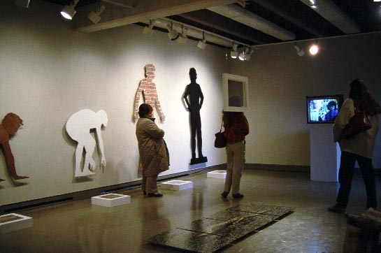 Bones: Video monitor w/ viewers